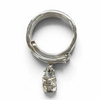 Hermes Kelly Ring Silver — view 4