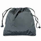 Prada Packable Re-Nylon Pouch Drawstring Blue Gray — view 3