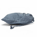 Prada Packable Re-Nylon Pouch Drawstring Blue Gray — view 4