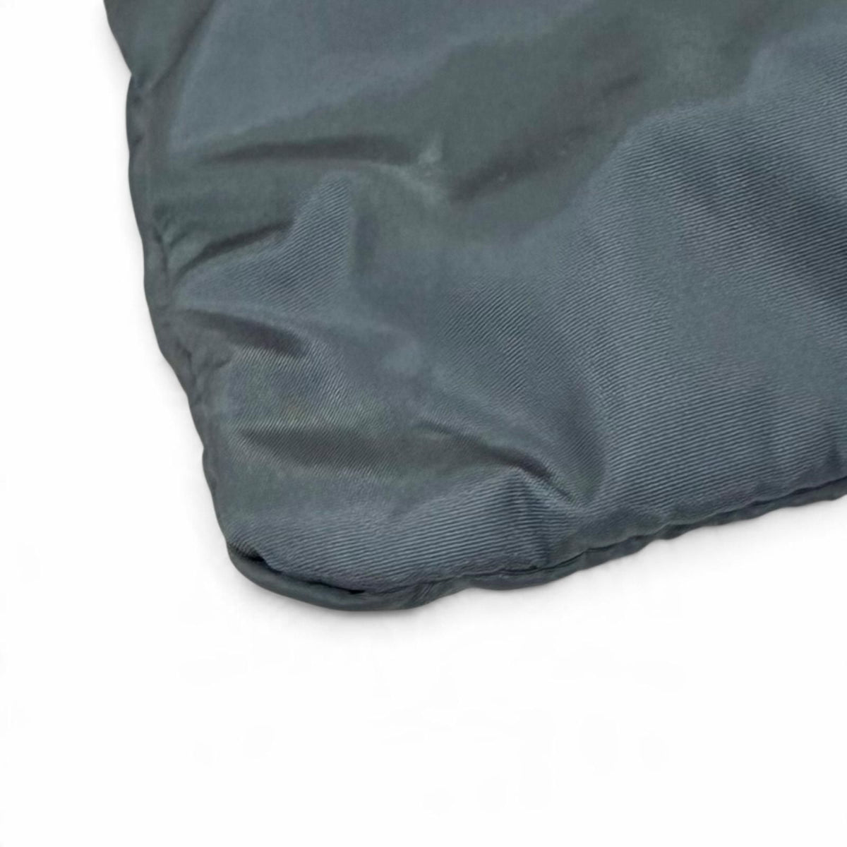 Prada Packable Re-Nylon Pouch Drawstring Blue Gray — view 7