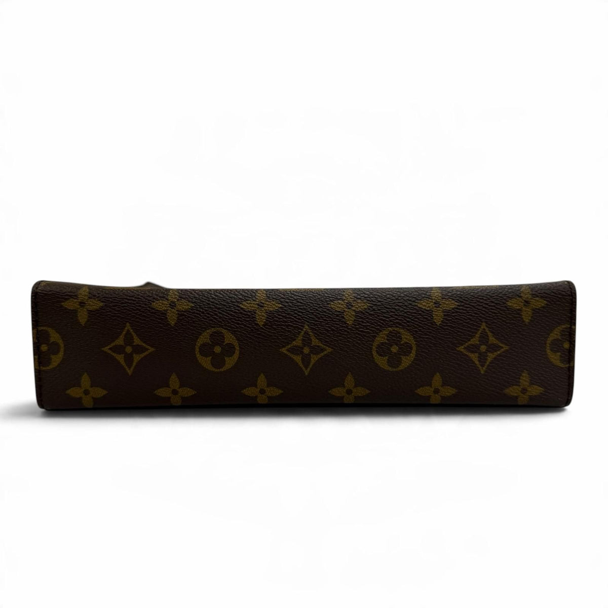 Louis Vuitton Poche Toilette NM Monogram Lambskin Clutch Brown — view 3