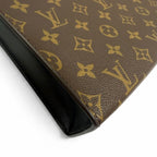 Louis Vuitton Poche Toilette NM Monogram Lambskin Clutch Brown — view 5
