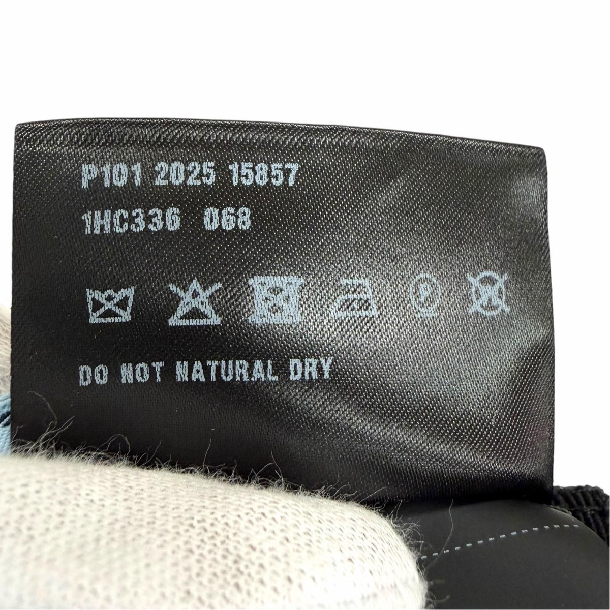 Prada Velvet Baseball Cap Black Hat — view 8