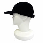 Prada Velvet Baseball Cap Black Hat — view 2