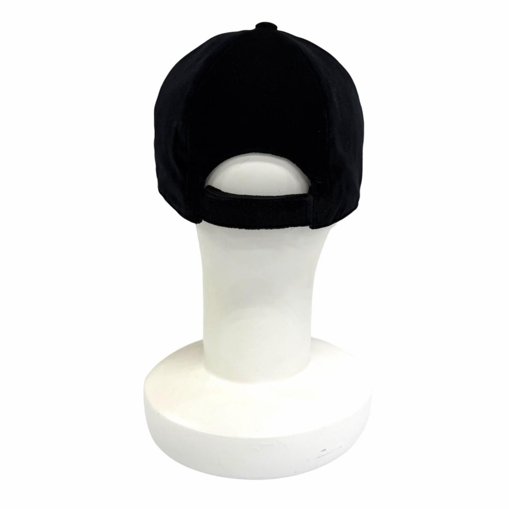 Prada Velvet Baseball Cap Black Hat — view 3