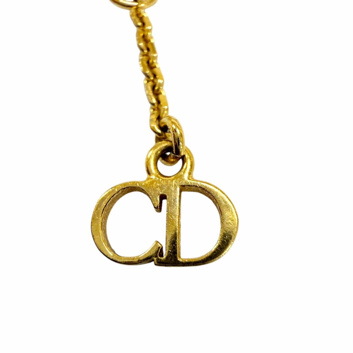Dior Clair D Lune Bracelet Rhinestone Eco Pearl Gold — view 6