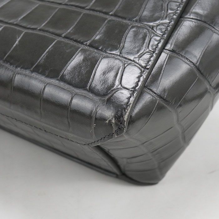 Celine 2-Way Belt Bag Nano Embossed Calfskin — view 6