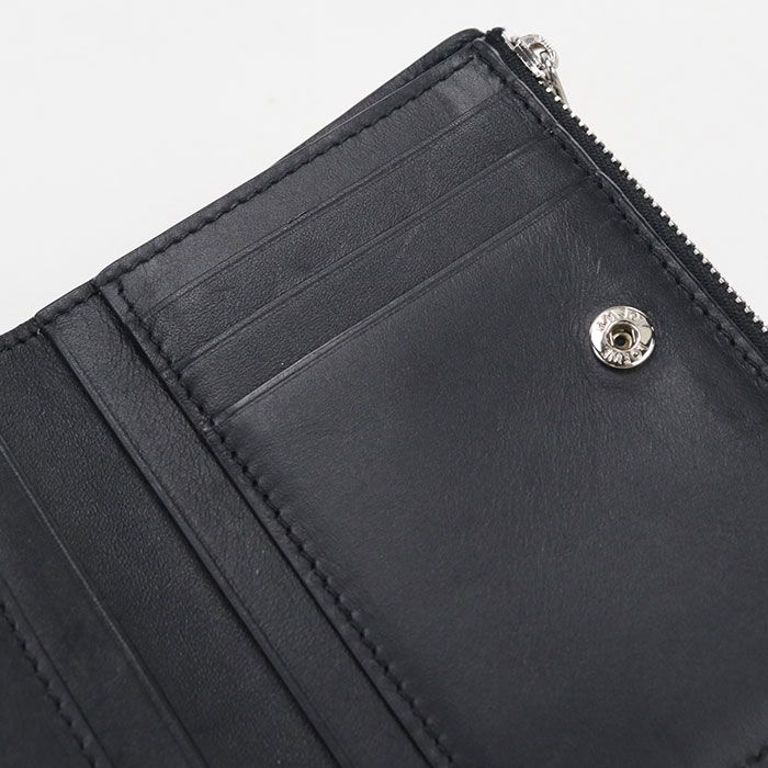 Loewe Slim Compact Wallet Anagram Bifold Soft Grain Calfskin — view 8