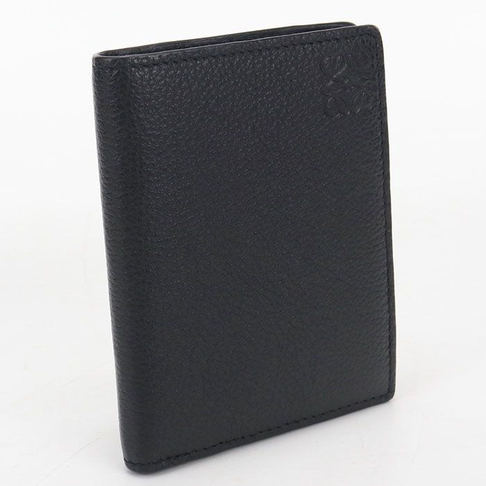 Loewe Slim Compact Wallet Anagram Bifold Soft Grain Calfskin