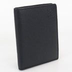 Loewe Slim Compact Wallet Anagram Bifold Soft Grain Calfskin