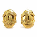 Chanel Earrings CC Logo