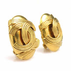 Chanel Earrings CC Logo — view 2
