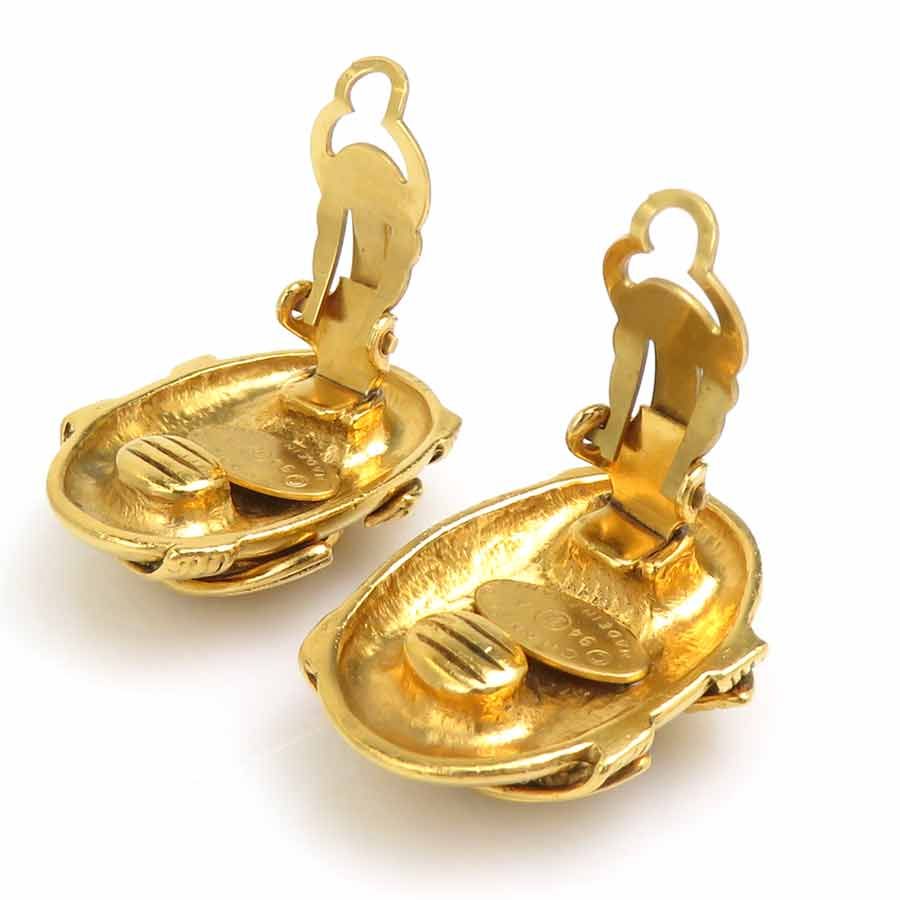 Chanel Earrings CC Logo — view 7