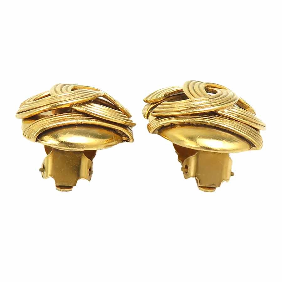 Chanel Earrings CC Logo — view 5