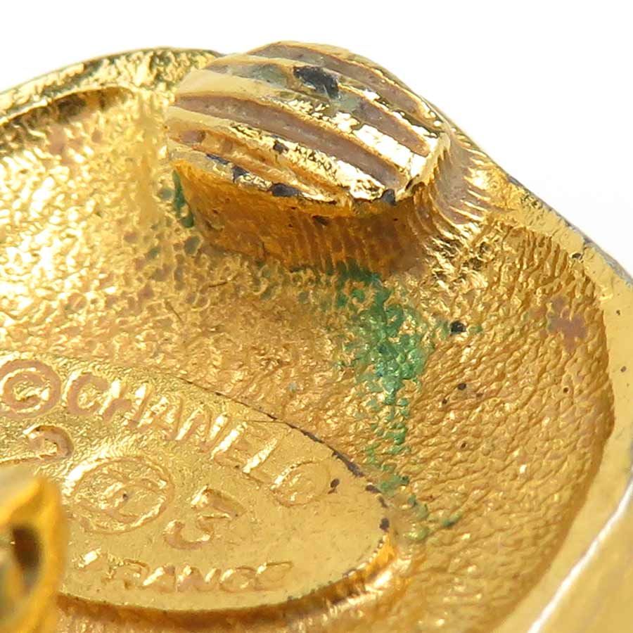 Chanel Earrings Gold — view 8