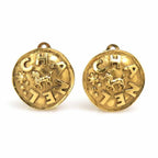 Chanel Earrings Gold