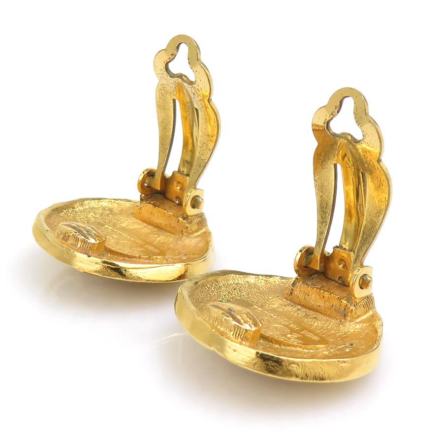 Chanel Earrings Gold — view 7