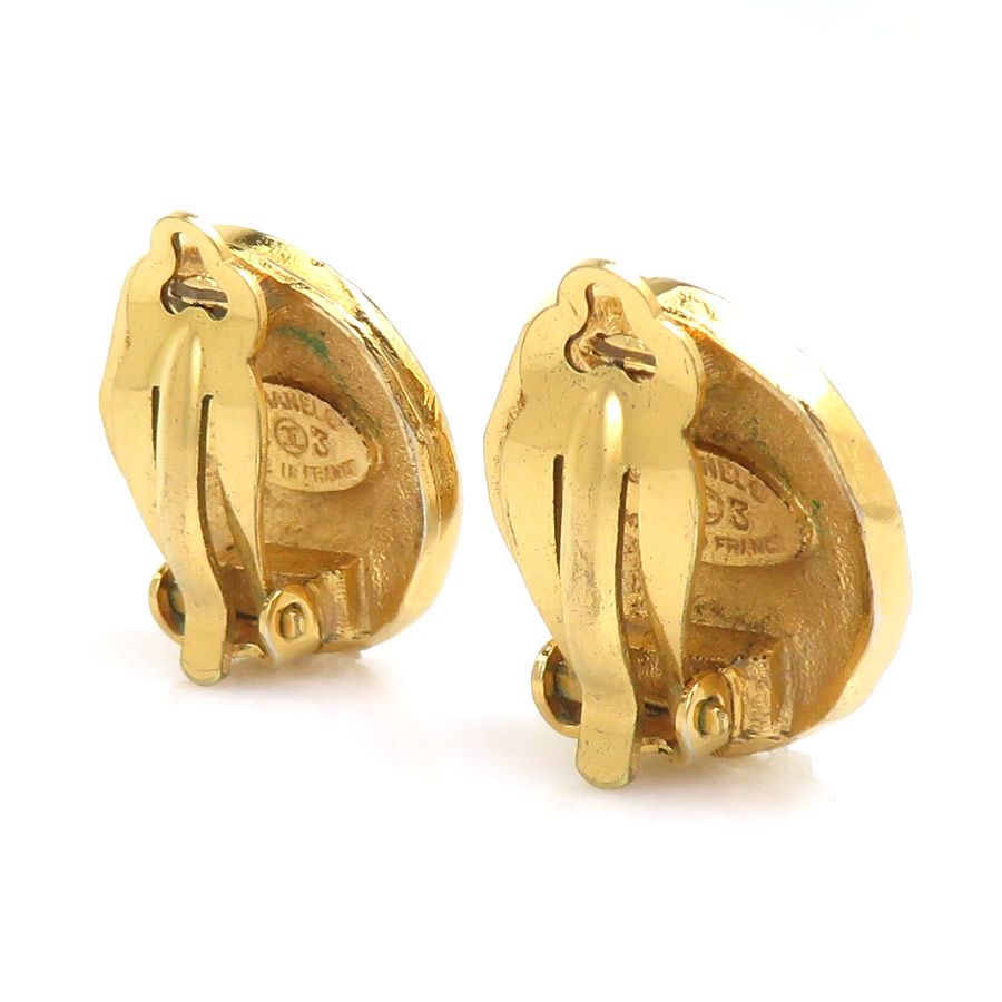 Chanel Earrings Gold — view 3