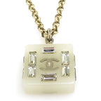 Chanel Necklace CC Logo — view 3
