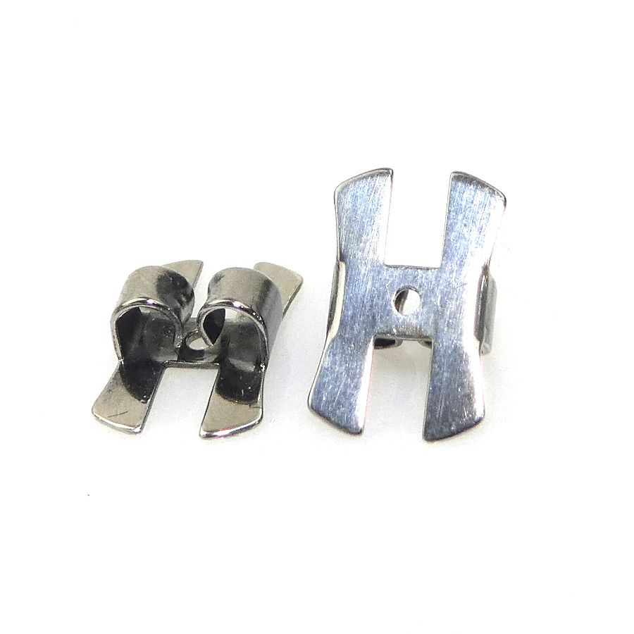 Hermes Earrings Eclipse Silver — view 7