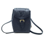 Louis Vuitton Monogram Empreinte Tiny Backpack Black Gold Bags