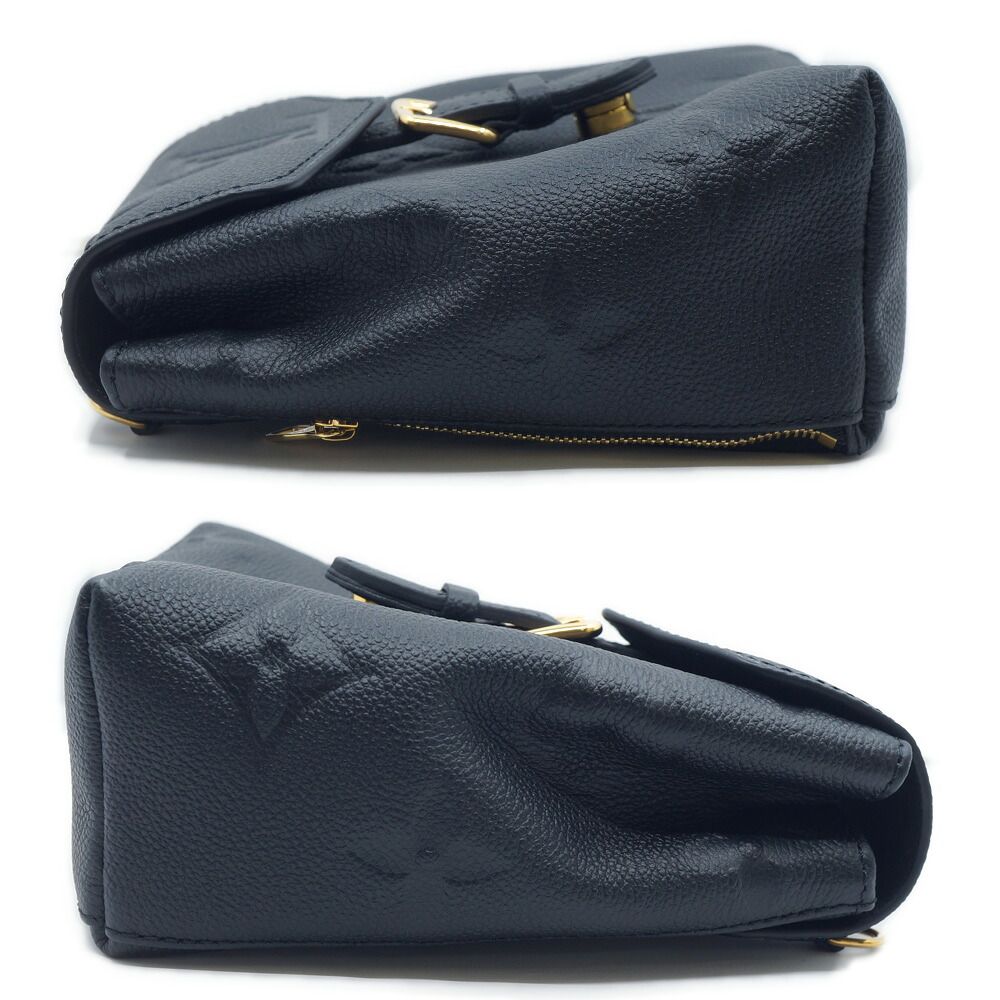 Louis Vuitton Monogram Empreinte Tiny Backpack Black Gold Bags — view 3