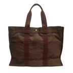 Hermes Tote Bag Herline GM Brown Previous Model
