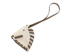 Hermes Bag Charm Cheval Tresse Nata Etoupe Epsom