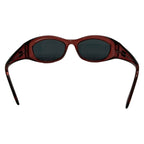Gucci Sunglasses GG S Clear Black Bordeaux Silver Eyewear — view 3