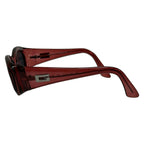 Gucci Sunglasses GG S Clear Black Bordeaux Silver Eyewear — view 2