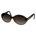 Dior Sunglasses Sunstrass Clear Brown Dark Silver Rhinestone Eyewear