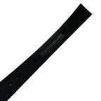 Gucci Belt 70 28 GG Pattern Black Gold Leather — view 5
