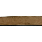 Gucci Belt 85 34 Dark Brown Gold Guccissima Line Interlocking G Leather — view 7