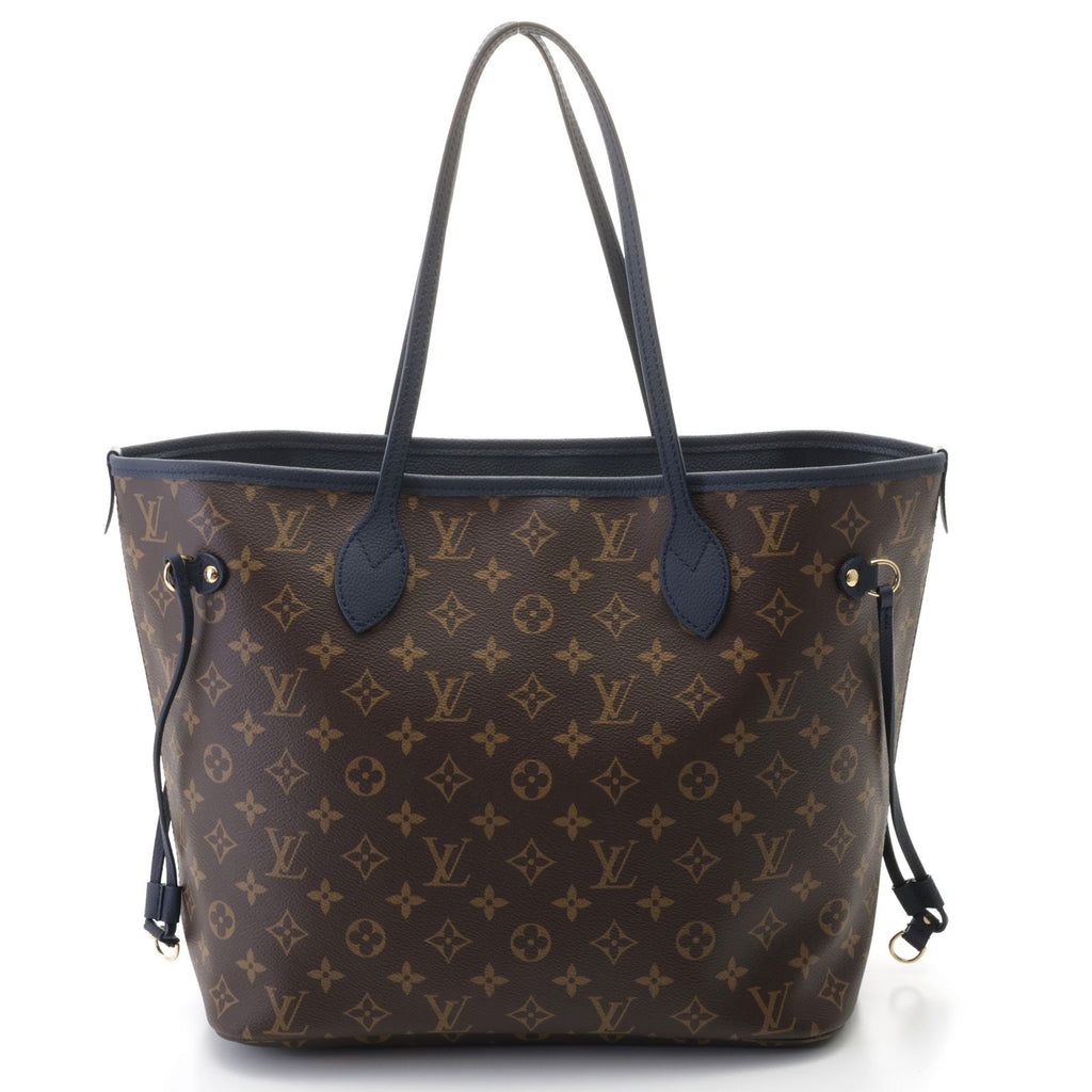 Louis Vuitton Neverfull Inside Out MM Monogram Marine Tote Bag