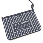 Louis Vuitton Neverfull Inside Out MM Monogram Marine Tote Bag — view 6