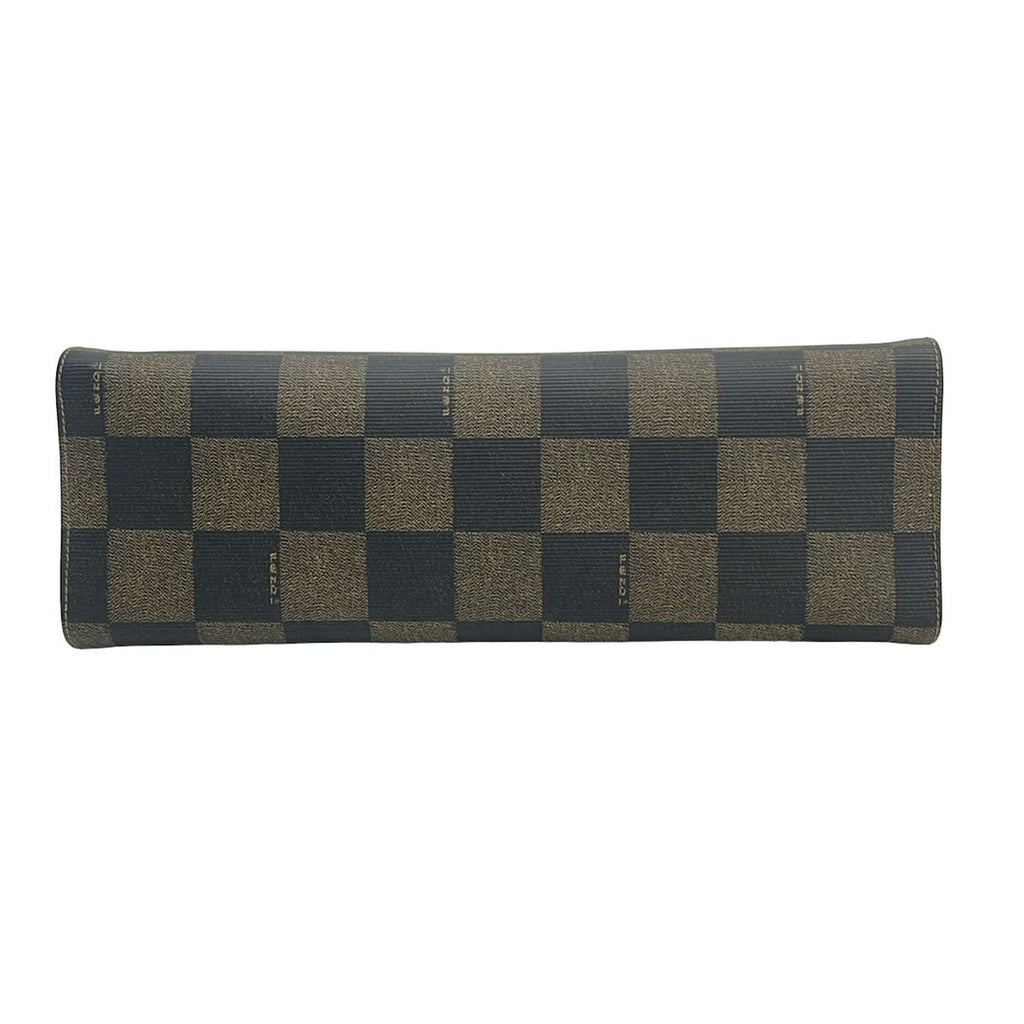 Fendi Handbag Pecan Black Beige Leather — view 5