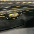 Fendi Handbag Pecan Black Beige Leather — view 8