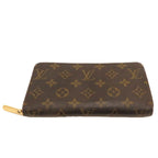 Louis Vuitton Zippy Wallet Monogram Long Canvas Brown