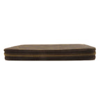 Louis Vuitton Zippy Wallet Monogram Long Canvas Brown — view 4