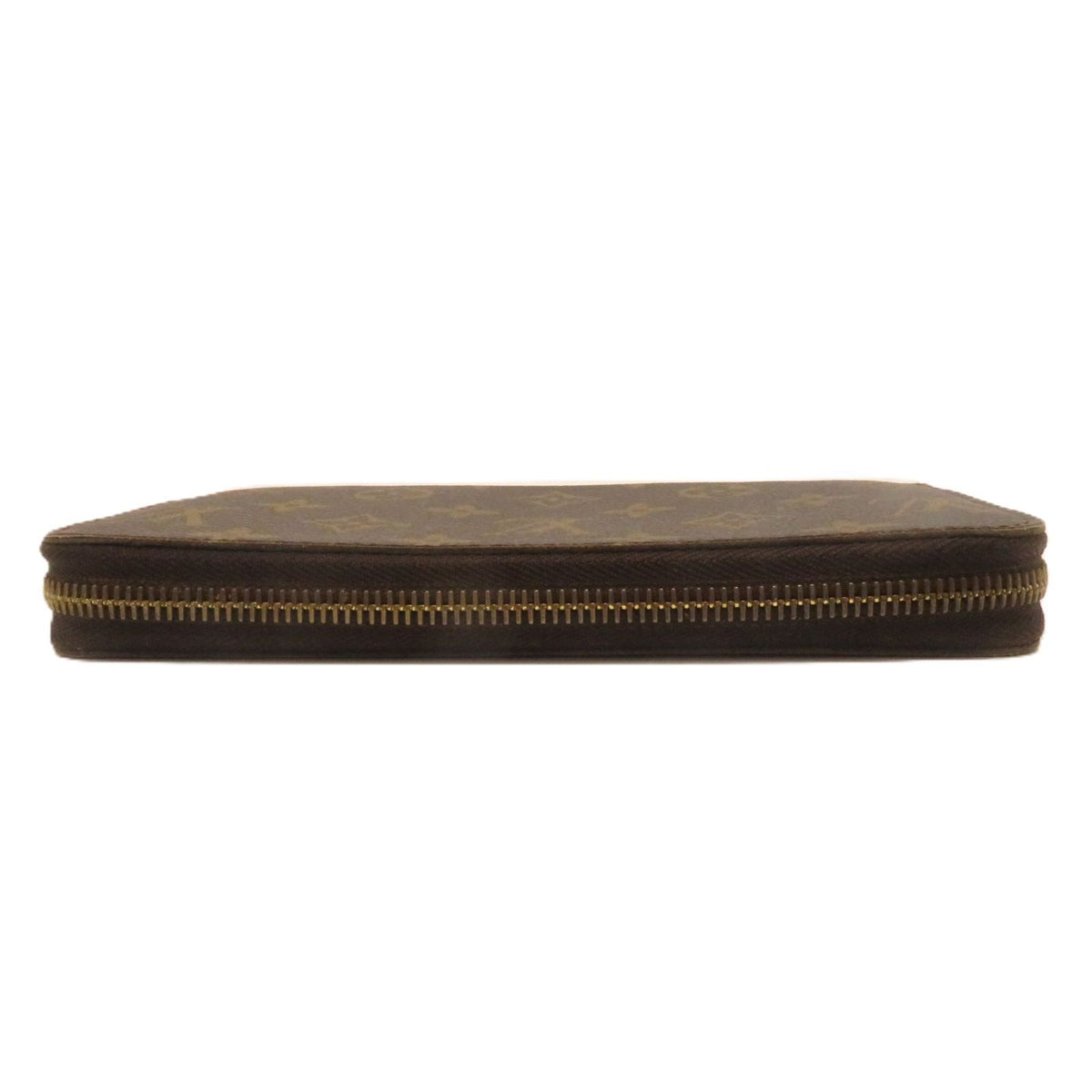 Louis Vuitton Zippy Wallet Monogram Long Canvas Brown — view 4