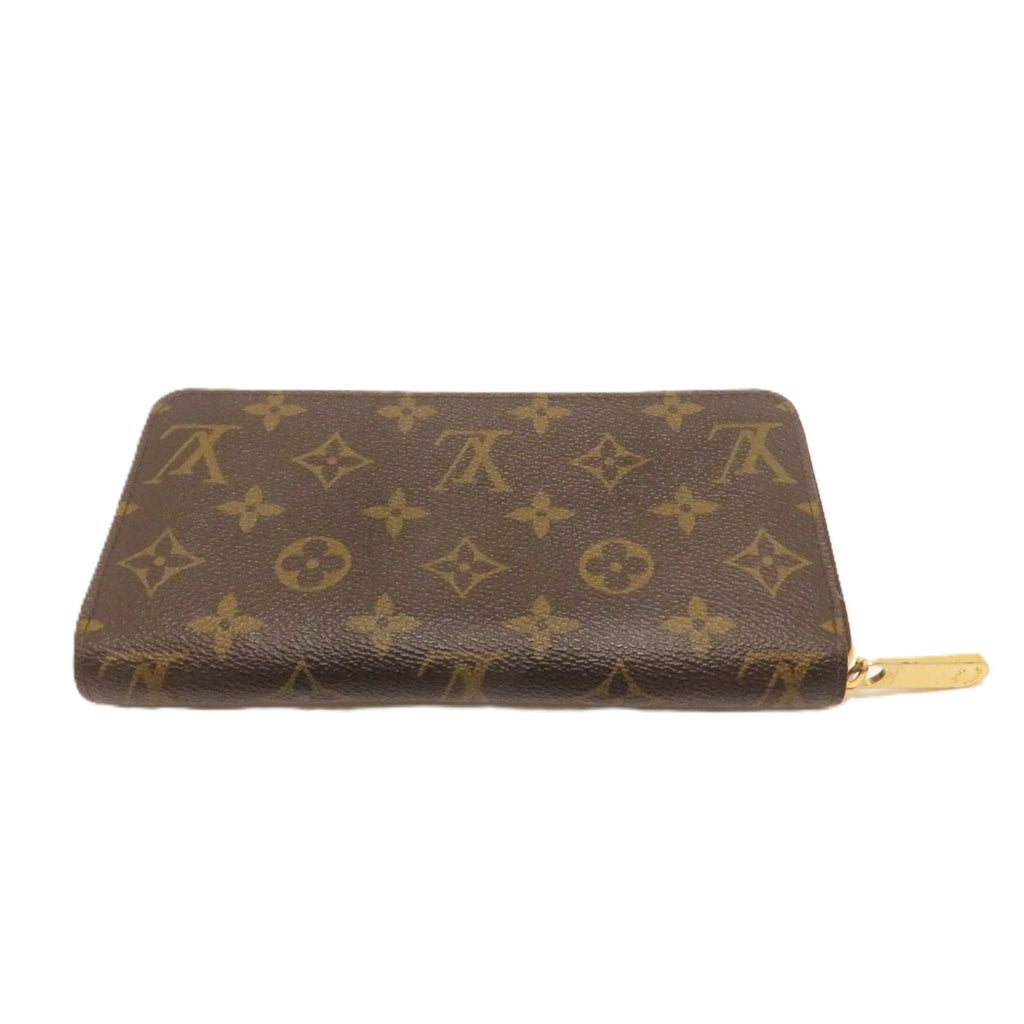Louis Vuitton Zippy Wallet Monogram Long Canvas Brown — view 2