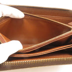 Louis Vuitton Zippy Wallet Monogram Long Canvas Brown — view 7