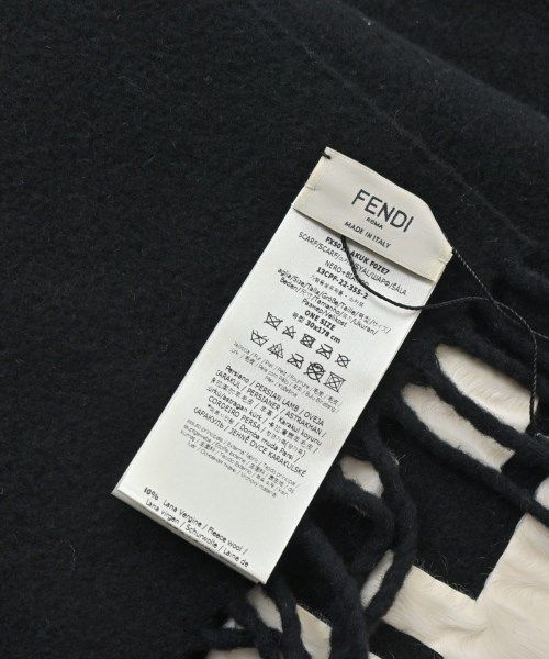 Fendi Scarf Black — view 4