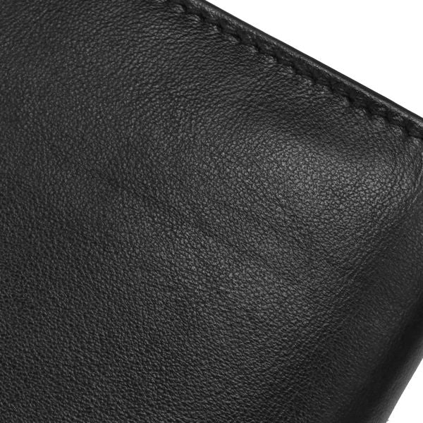 Dior Chain Wallet Bobby East West Shoulder Leather Black Gold Clutch — view 7