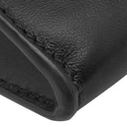 Dior Chain Wallet Bobby East West Shoulder Leather Black Gold Clutch — view 4