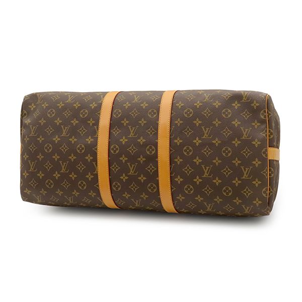 Louis Vuitton Boston Bag Keepall Bandouliere 55 Monogram Canvas Gold — view 3