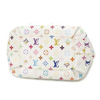 Louis Vuitton Shoulder Bag Annie GM Monogram Multicolor Blanc Gold Chain — view 3
