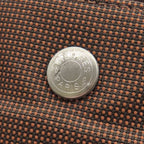 Hermes Tote Bag Herline MM Canvas Brown Silver — view 6