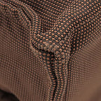 Hermes Tote Bag Herline MM Canvas Brown Silver — view 4