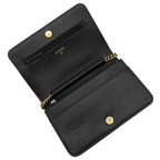 Chanel Chain Wallet Boy Caviar Leather Black Matte Gold Shoulder Bag 26 — view 7